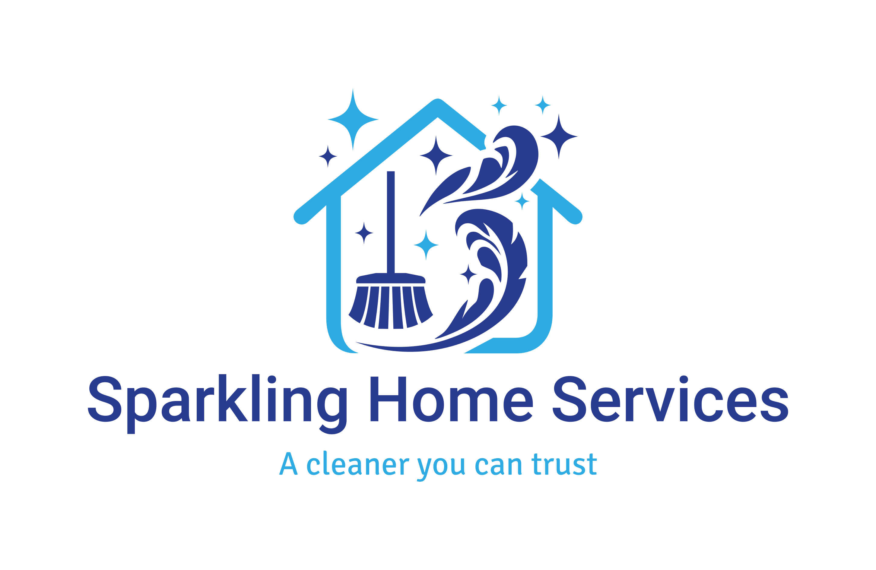 Sparkling Home Service Logo